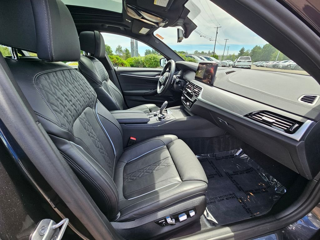 Certified Used 2023 Gray BMW M550i xDrive image 14