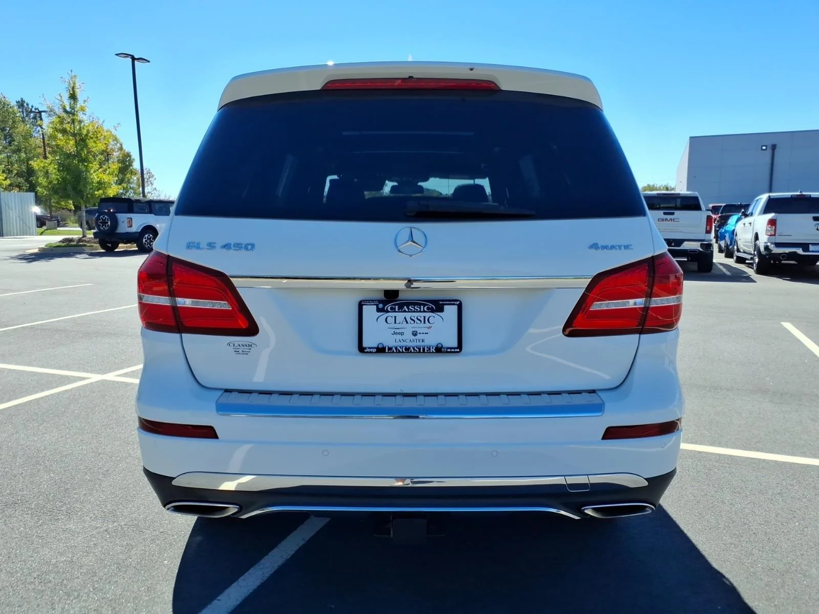 Used 2019 Polar White Mercedes-Benz GLS 450 image 19