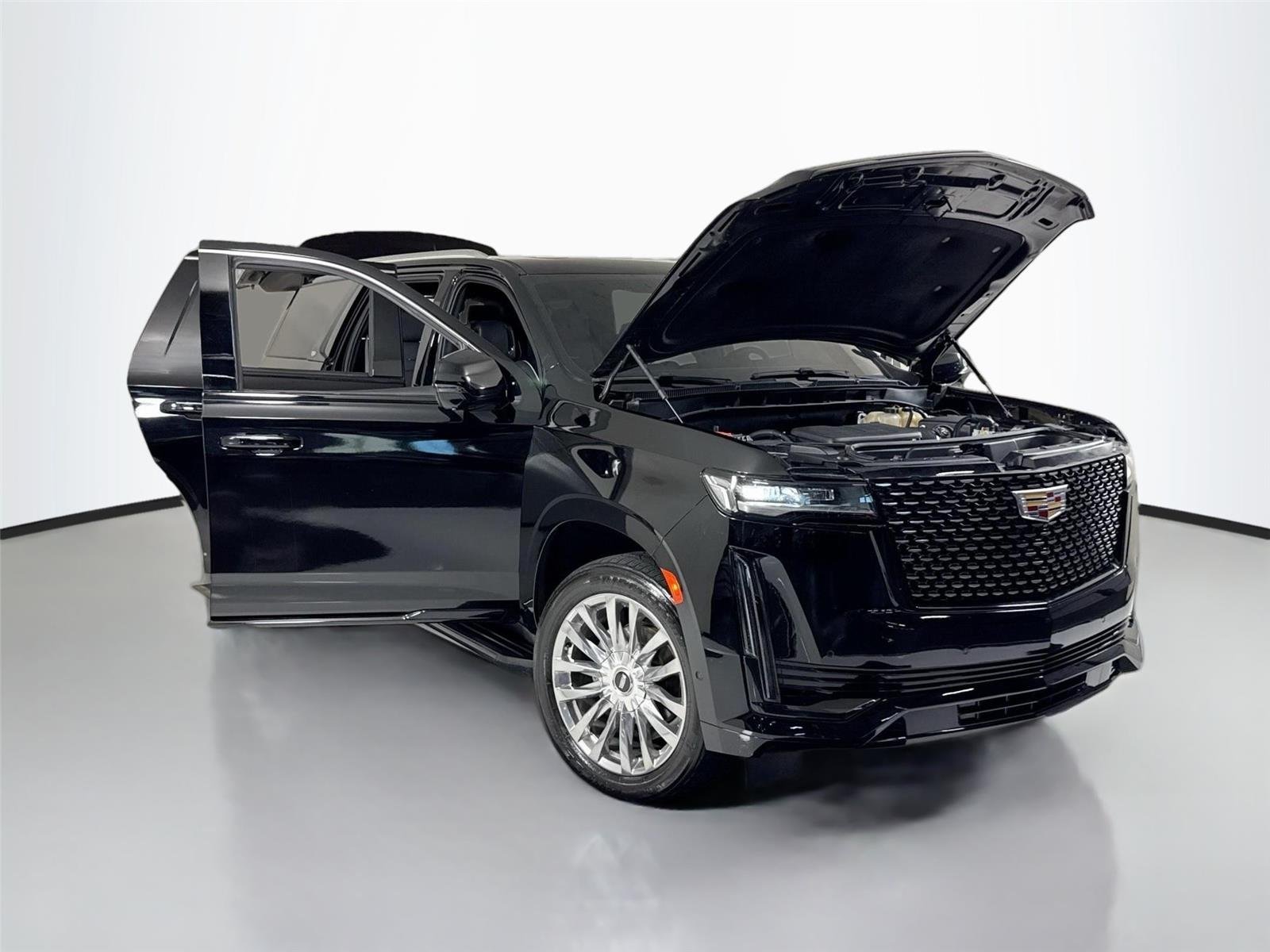 Used 2023 Black Raven Cadillac 4WD Premium Luxury | Super Cruise | Rear Seat Entertainment image 49