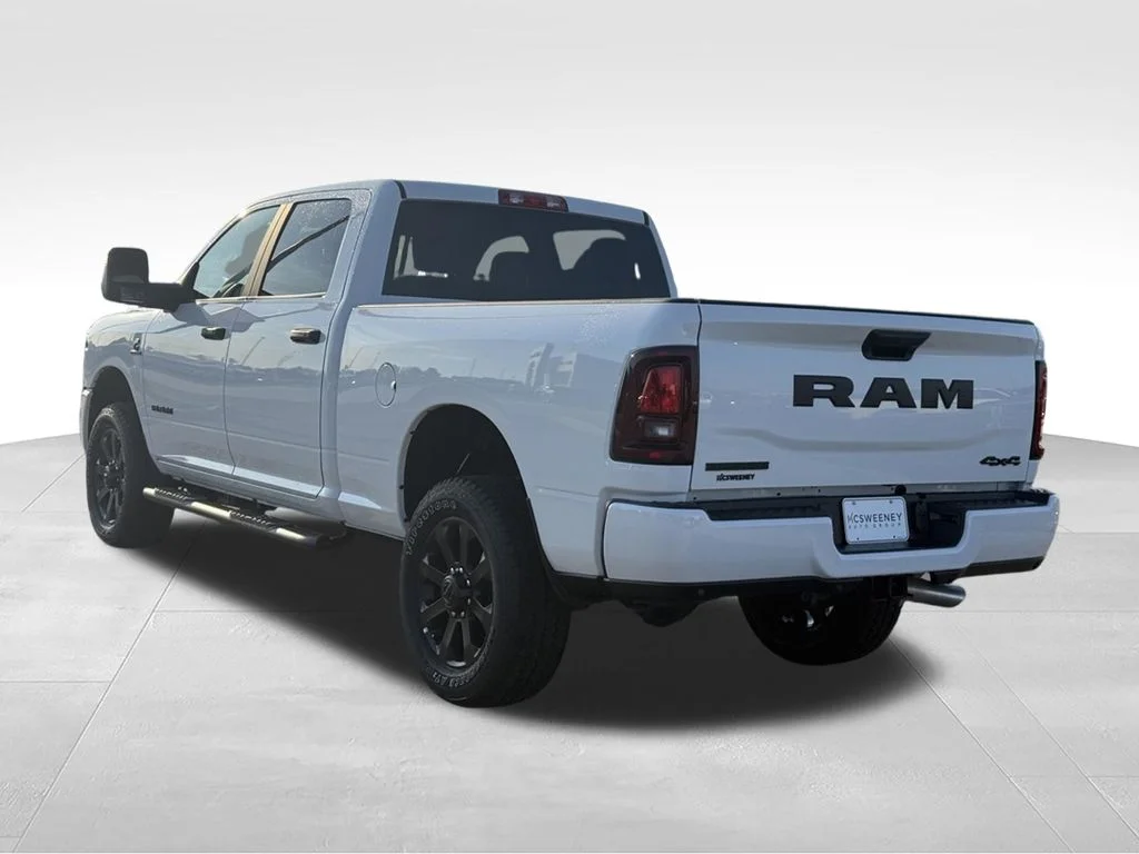 New 2026 Bright White Clear-Coat Exterior Paint RAM Big Horn image 3