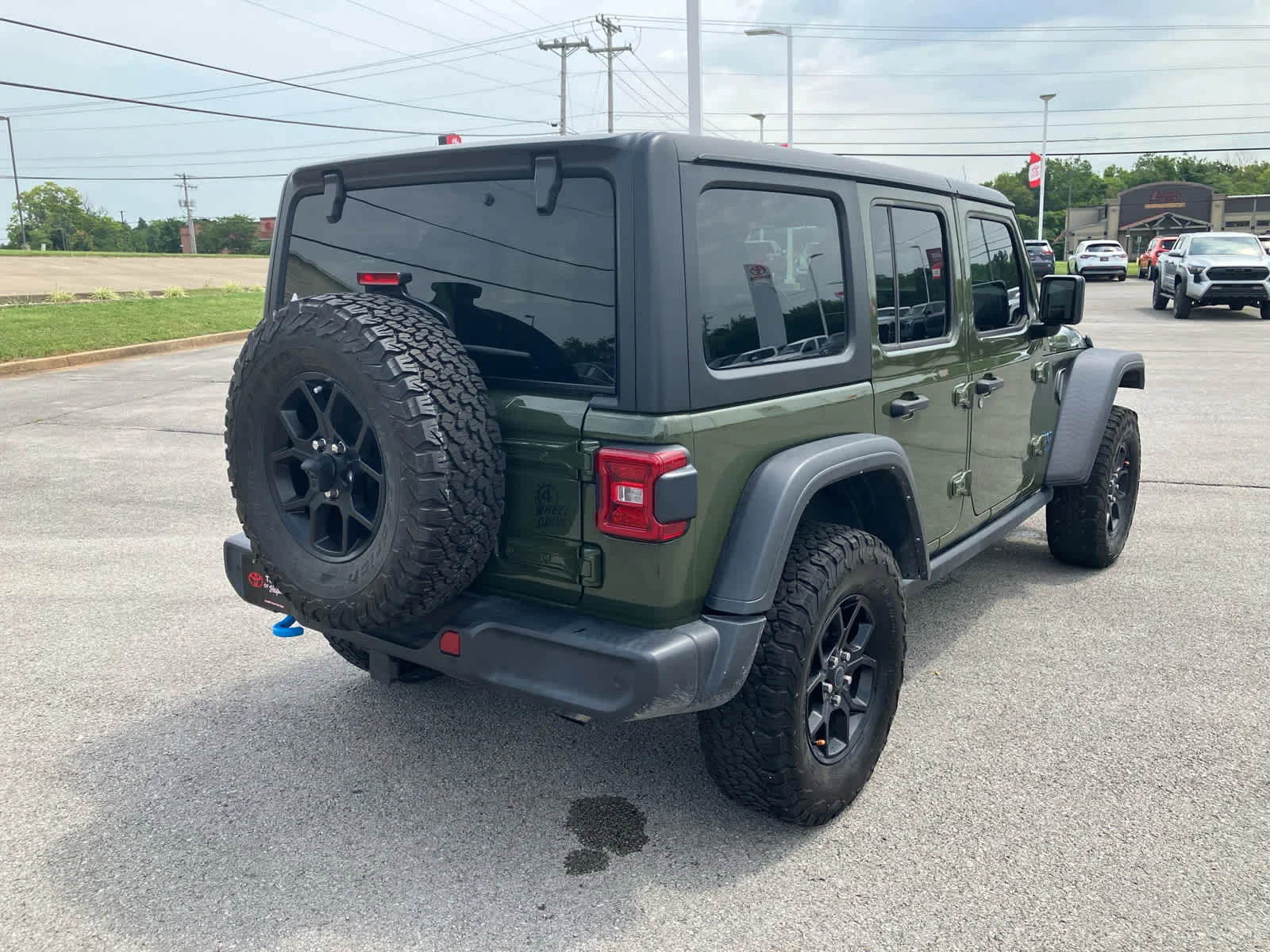 Used 2024 Sarge Green Clearcoat Jeep Willys image 7