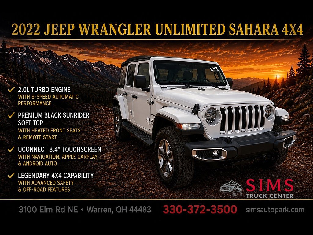 2022 Jeep Wrangler Unlimited Sahara - Photo 1