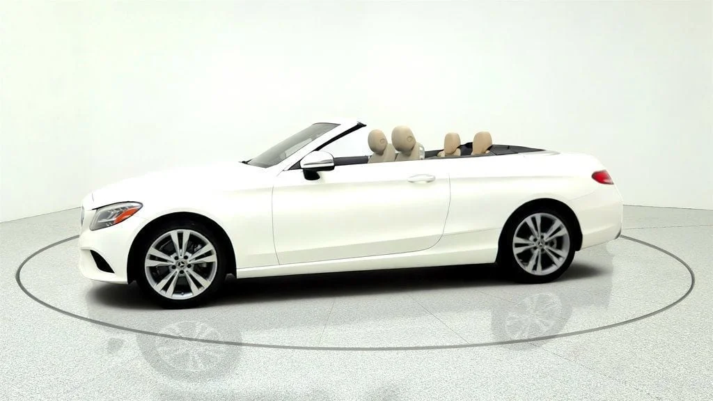 Used 2020 Polar White Mercedes-Benz C 300 Cabriolet image 8