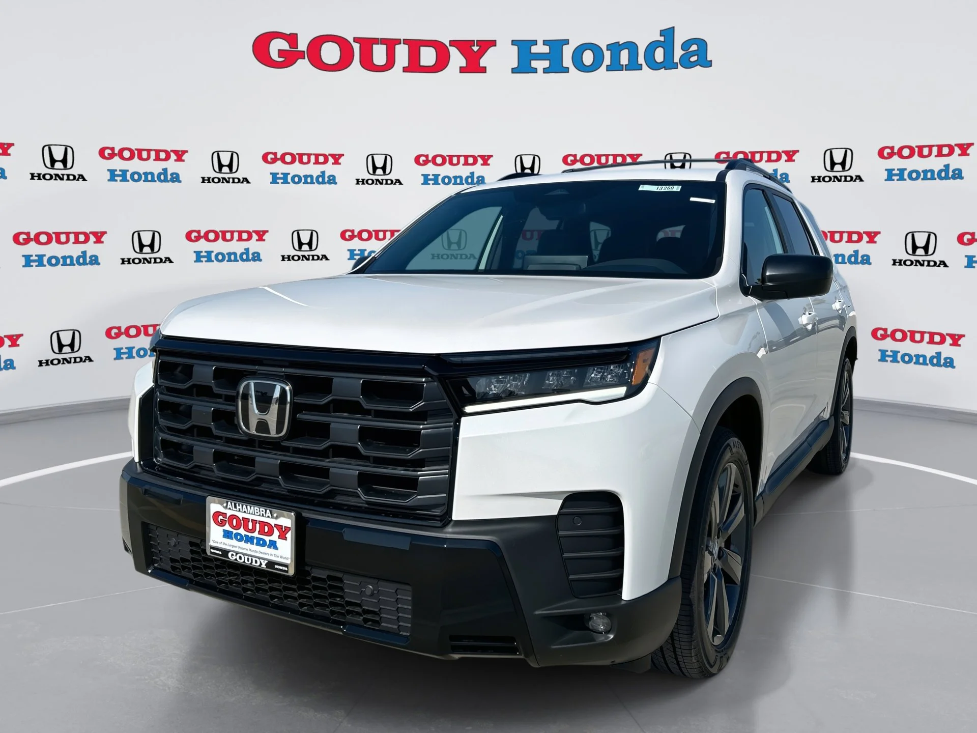 New 2026 Platinum White Pearl Honda Sport image 1