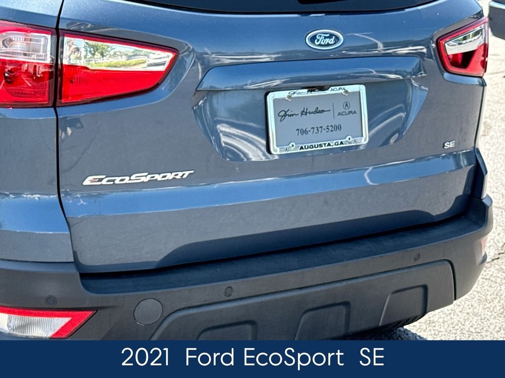 Used 2021 Blue Ford SE image 9