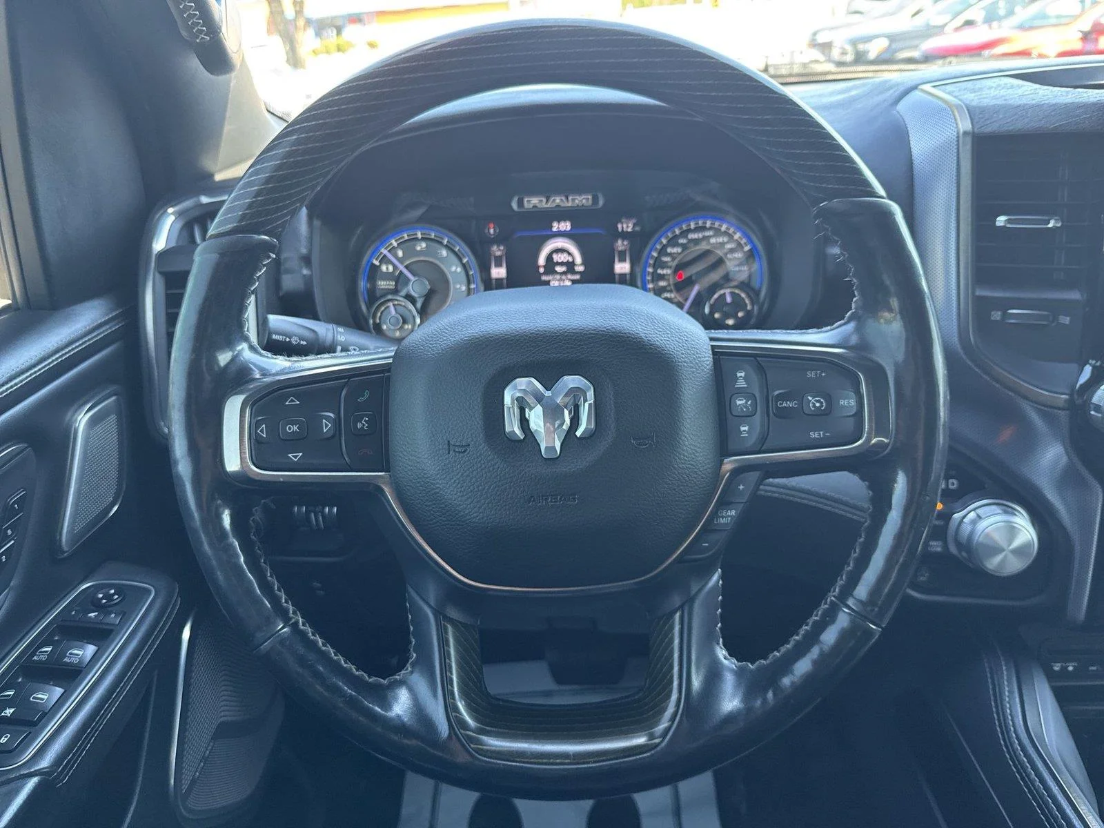 Used 2019 Diamond Black Crystal Pearlcoat Ram Limited image 6