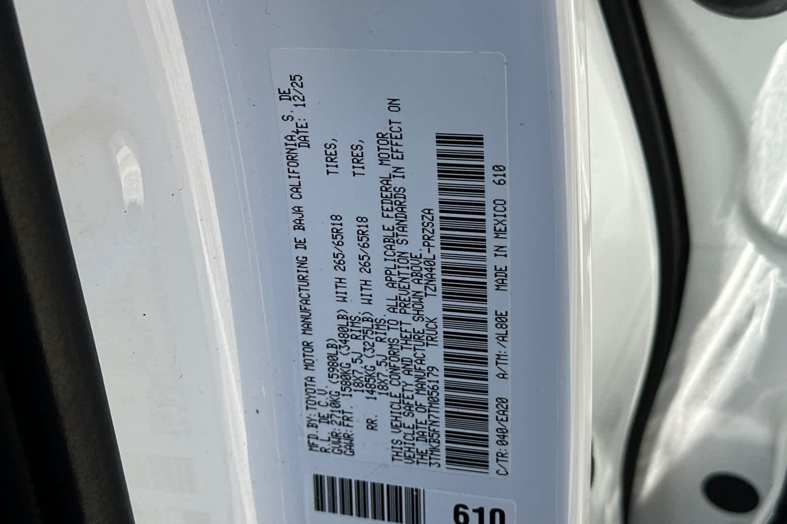 Certified Used 2026 Ice Cap Toyota TRD Sport image 26