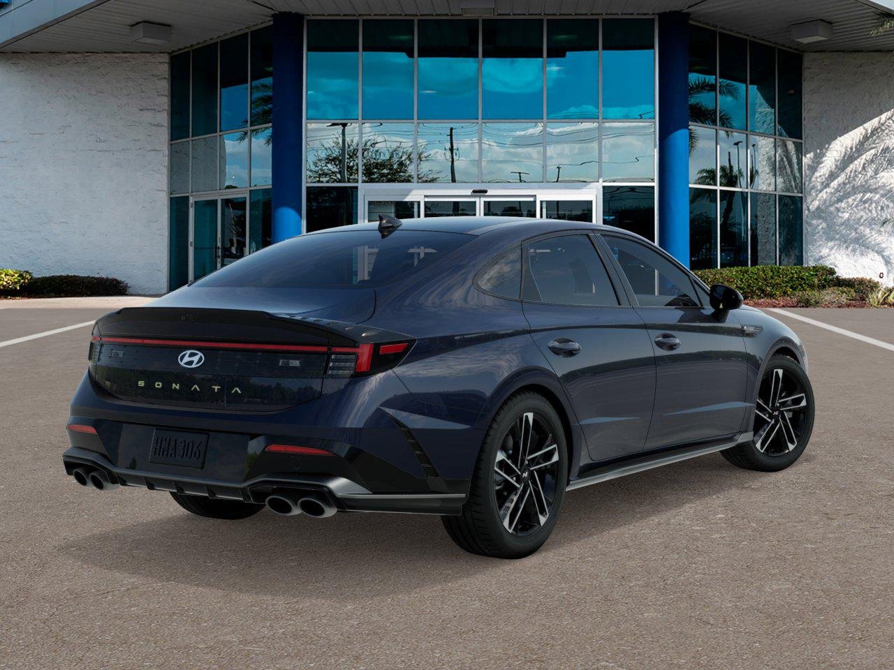 New 2026 Carbon Blue Hyundai N Line image 4