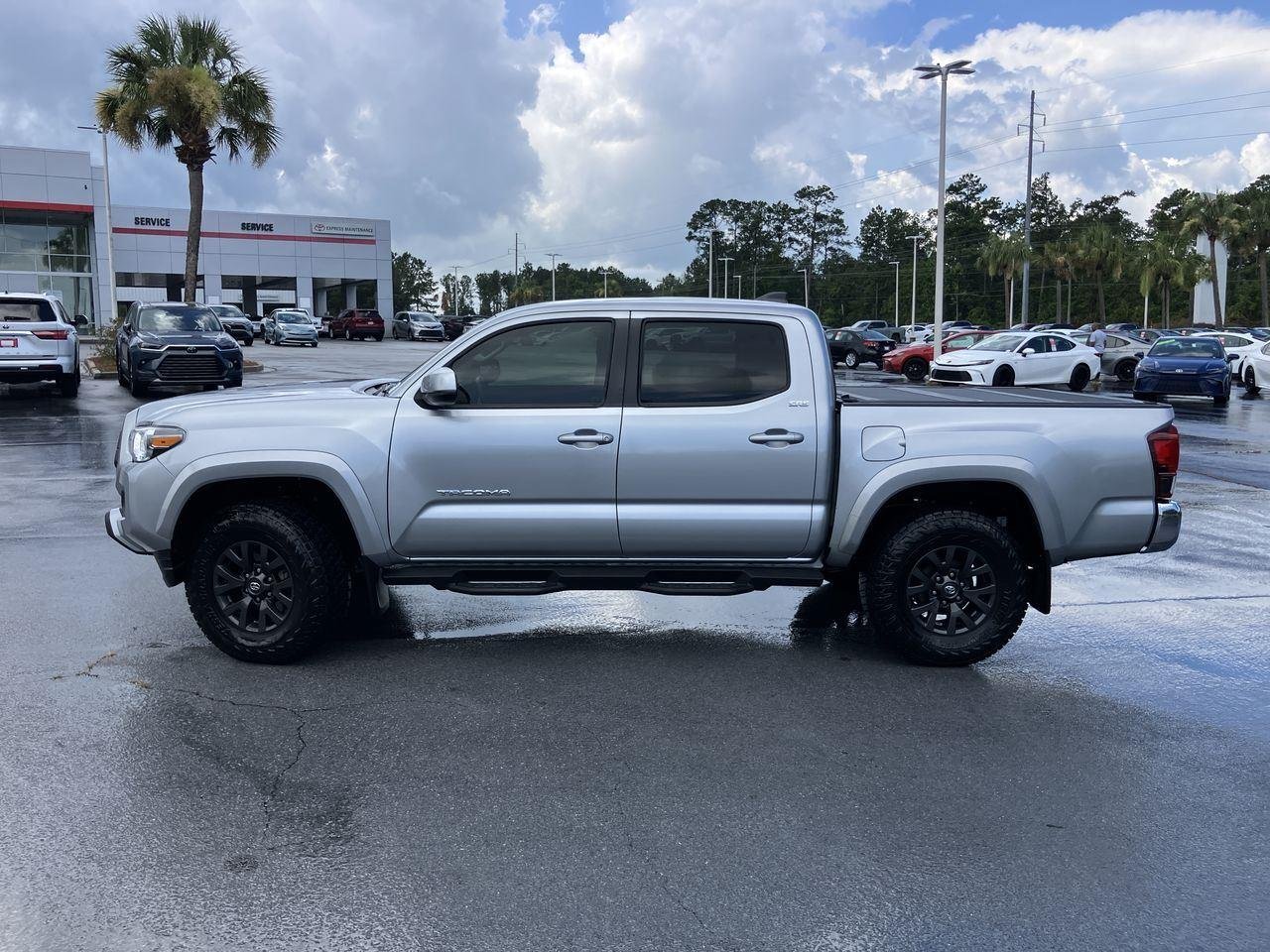 Used 2022 Silver (Celestial Silver Metallic) Toyota SR5 Double Cab image 2