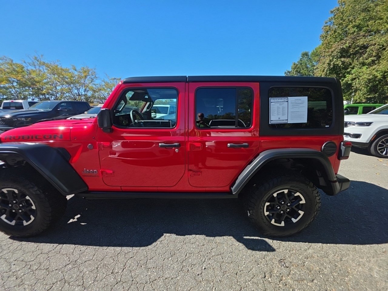 Used 2026 Firecracker Red Clearcoat Jeep Rubicon image 11