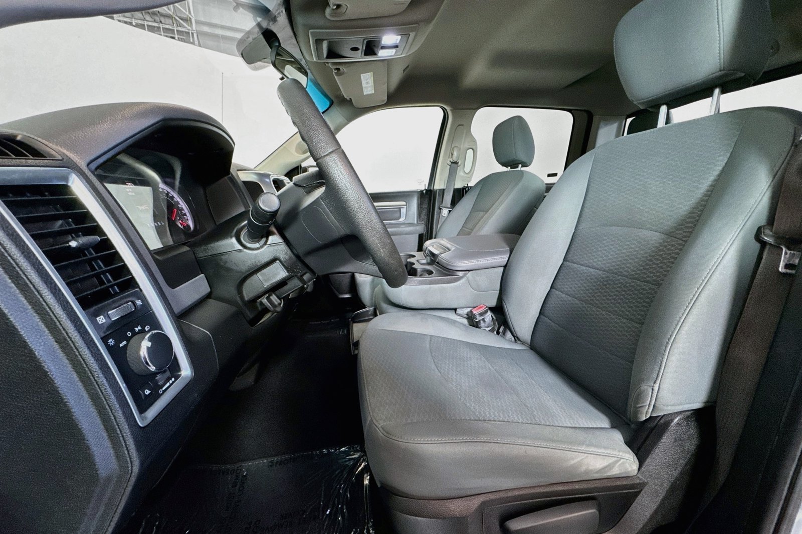 Used 2019 Bright Silver Metallic Clearcoat Ram SLT image 17