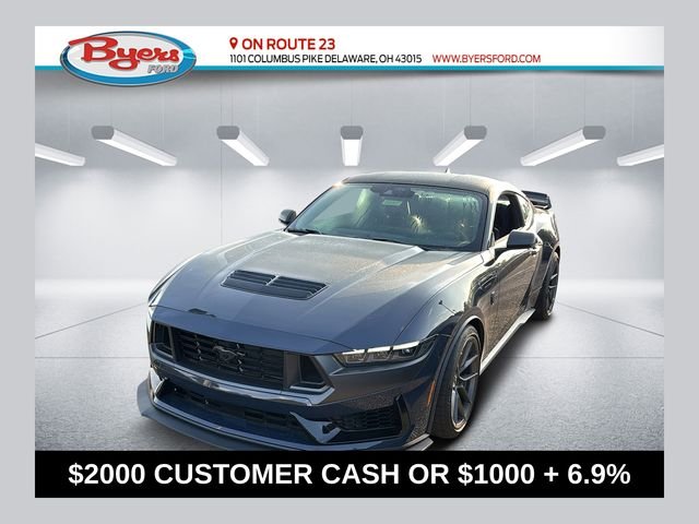 New 2026 Blue Ember Metallic Ford Dark Horse image 1
