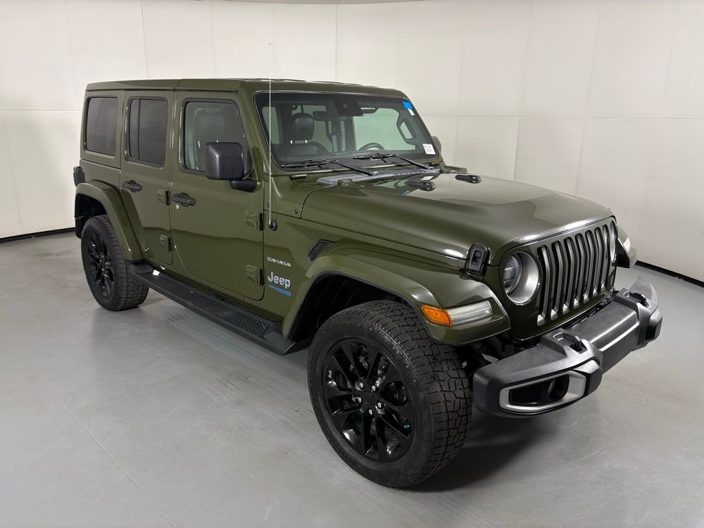Used 2021 Jeep Wrangler Unlimited Sahara 4XE with VIN 1C4JJXP64MW686678 for sale in Phoenix, AZ