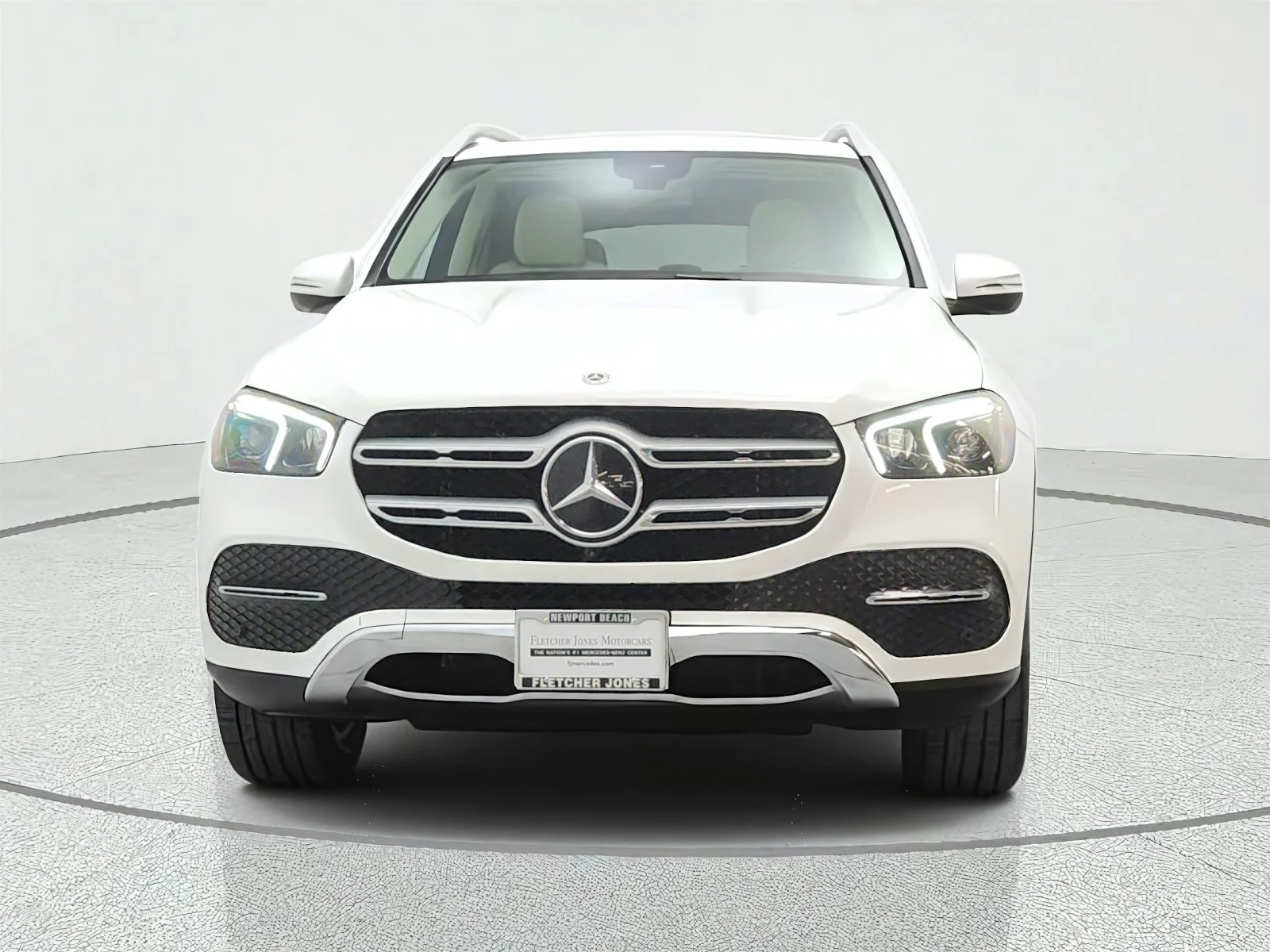 Certified Used 2023 Polar White Mercedes-Benz GLE 350 SUV image 2