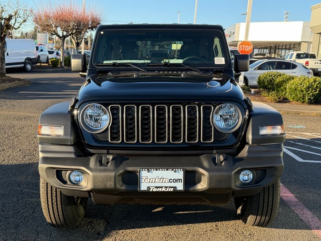 New 2026 Black Clearcoat Jeep Sport image 3