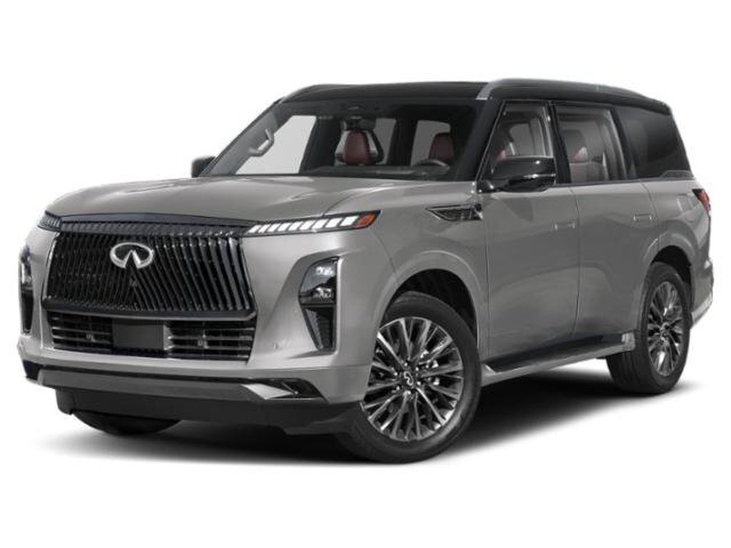 Used 2025 Dynamic Metal w/ Black Obsidian Roof INFINITI Autograph image 32