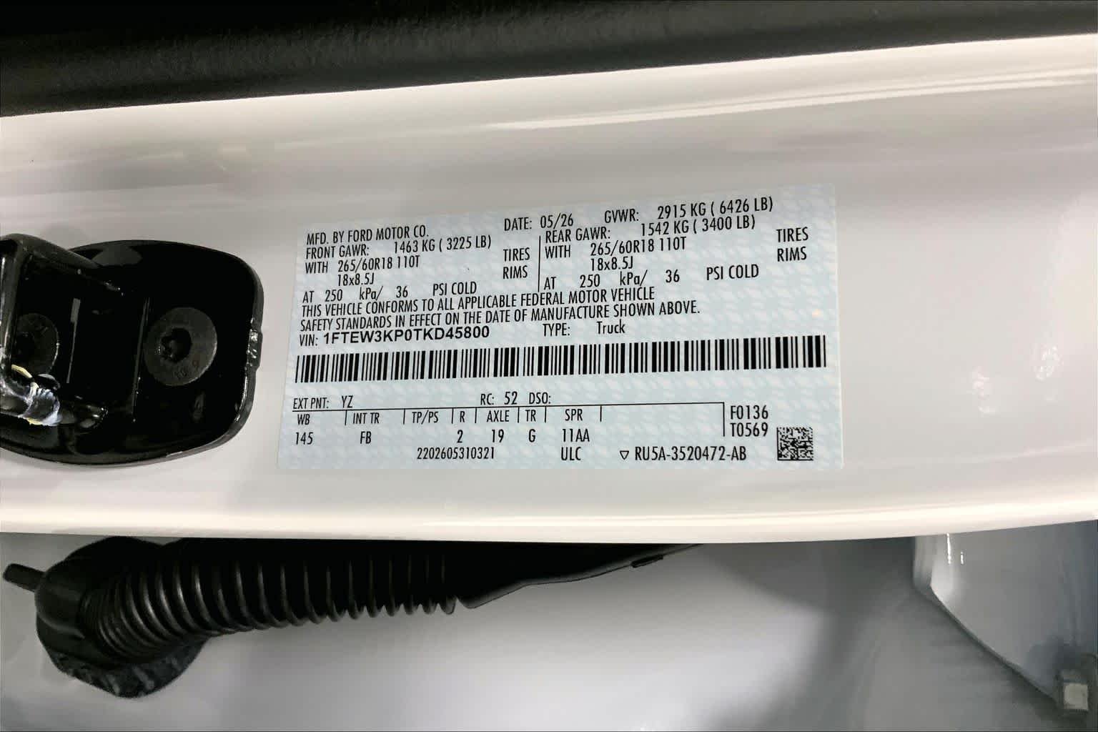 New 2026 Oxford White Ford XLT image 20