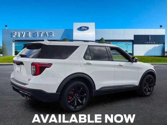 Used 2024 White Metallic Ford ST image 8