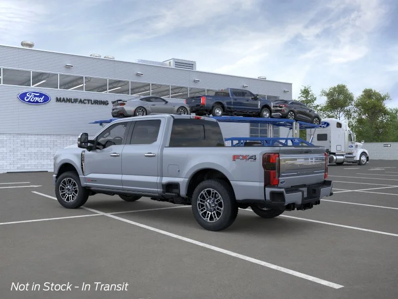 New 2026 Glacier Gray Metallic Tri-Coat Ford F-250® Platinum® image 4