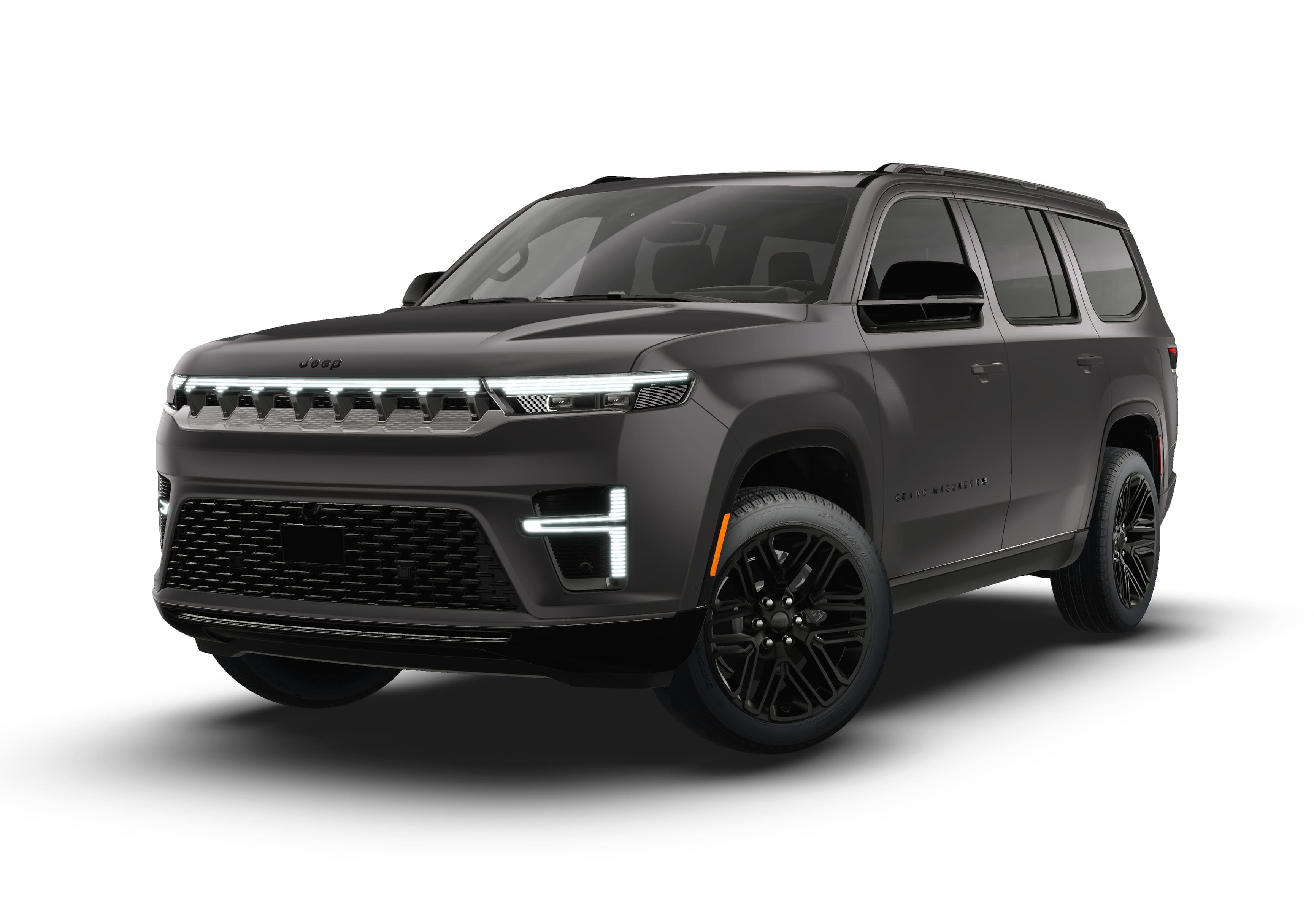 New 2026 Baltic-Gray Metallic Clear-Coat Exterior Paint Jeep Grand Wagoneer image 1