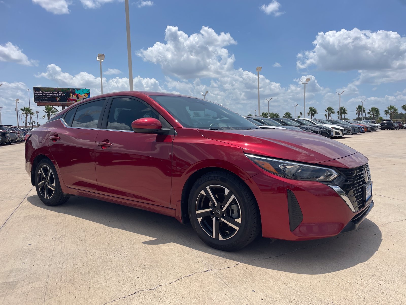 Used 2025 Red Nissan SV image 7