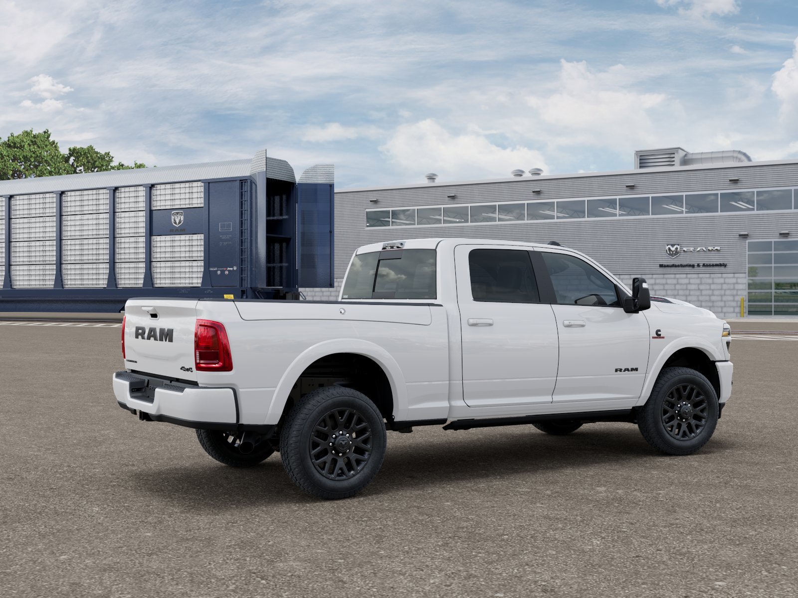 New 2026 Bright White Clearcoat RAM Limited image 25