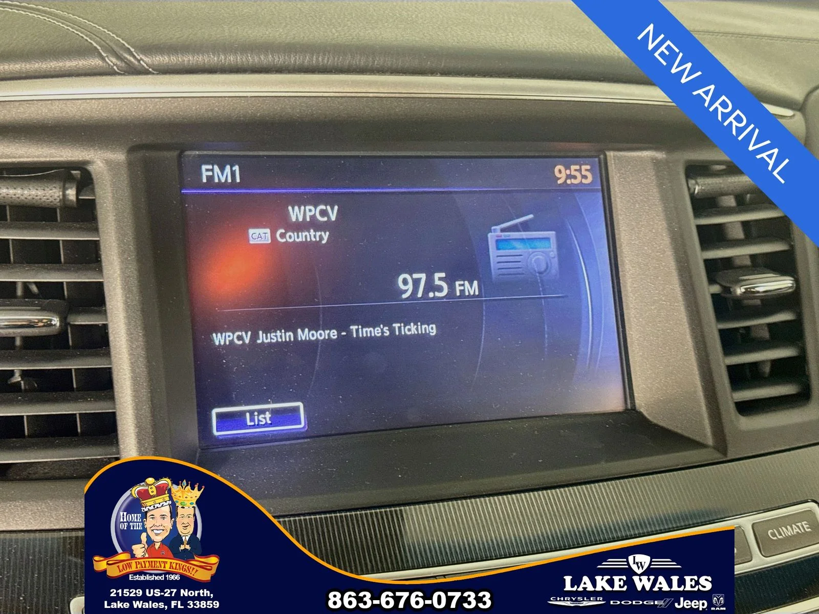 Used 2016 Blue INFINITI Base image 13