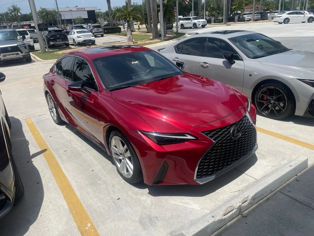 Used 2023 Matador Red Mica Lexus 300 image 1