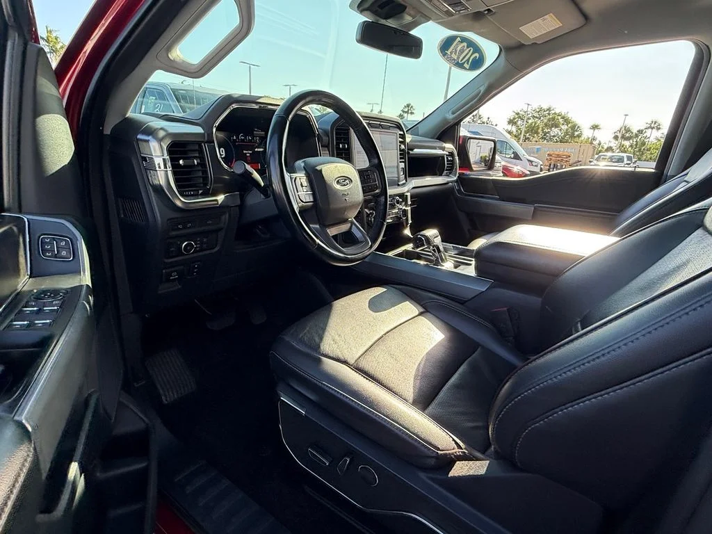 Used 2021 Red Ford Lariat image 12