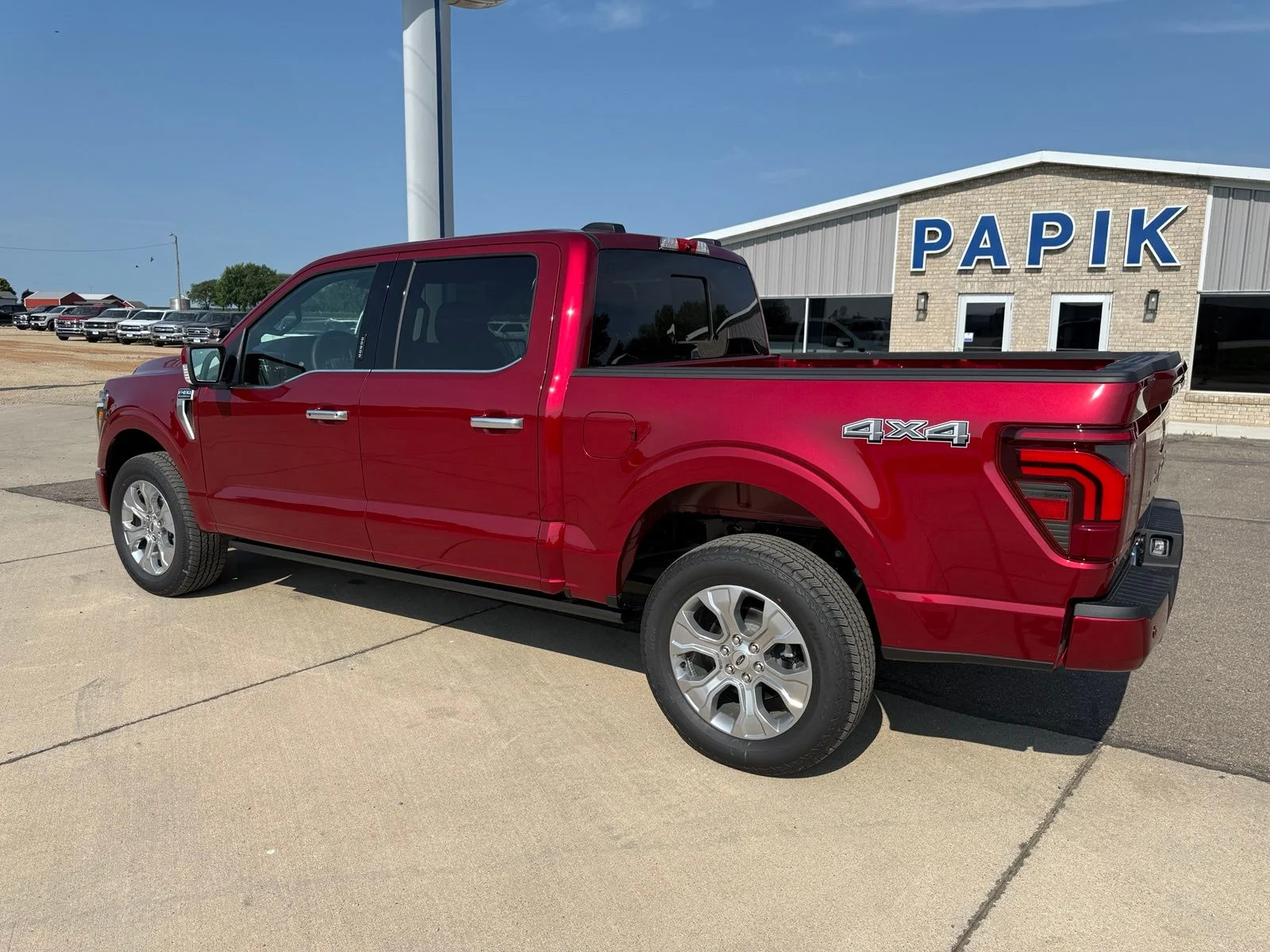 New 2026 Ruby Red Metallic Tinted Clearcoat Ford Platinum® image 5