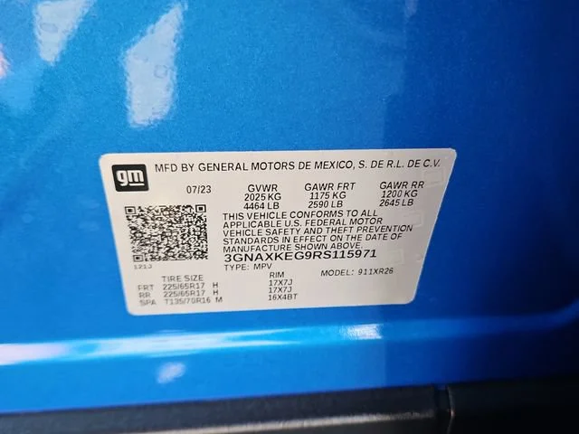 Used 2024 Riptide Blue Metallic Chevrolet LT image 29