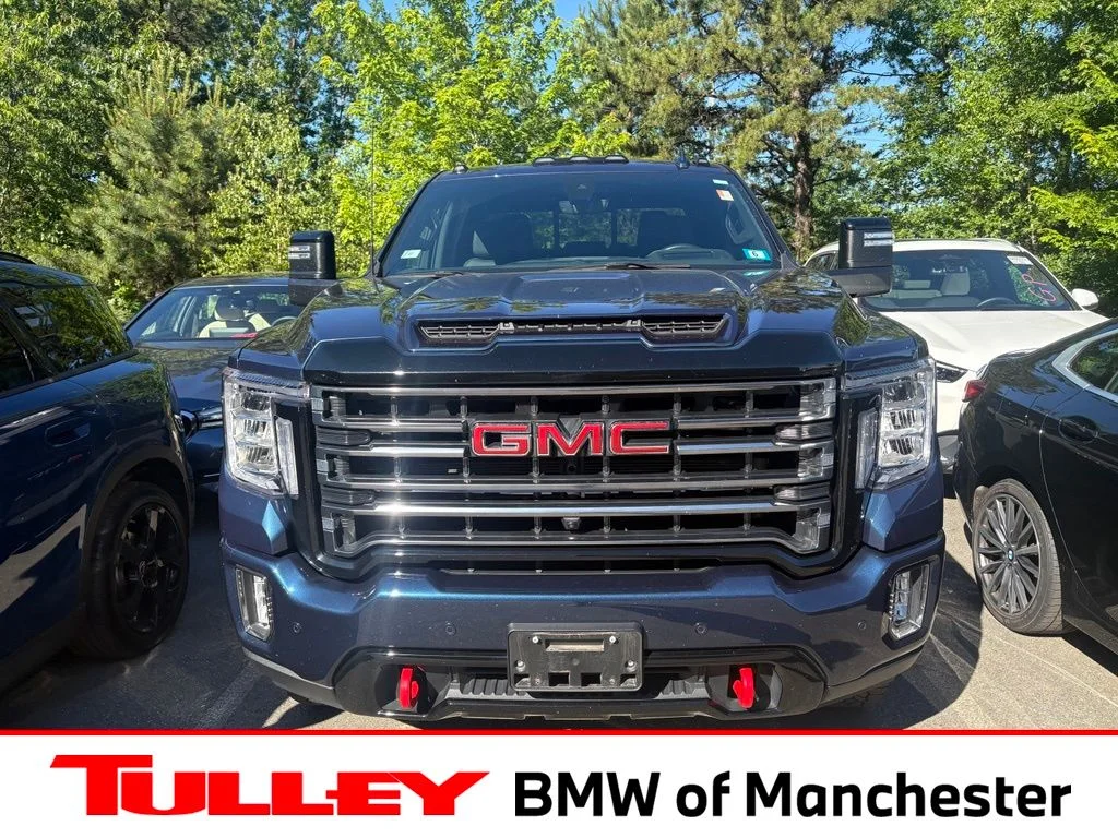 Used 2022 Blue GMC AT4 image 1