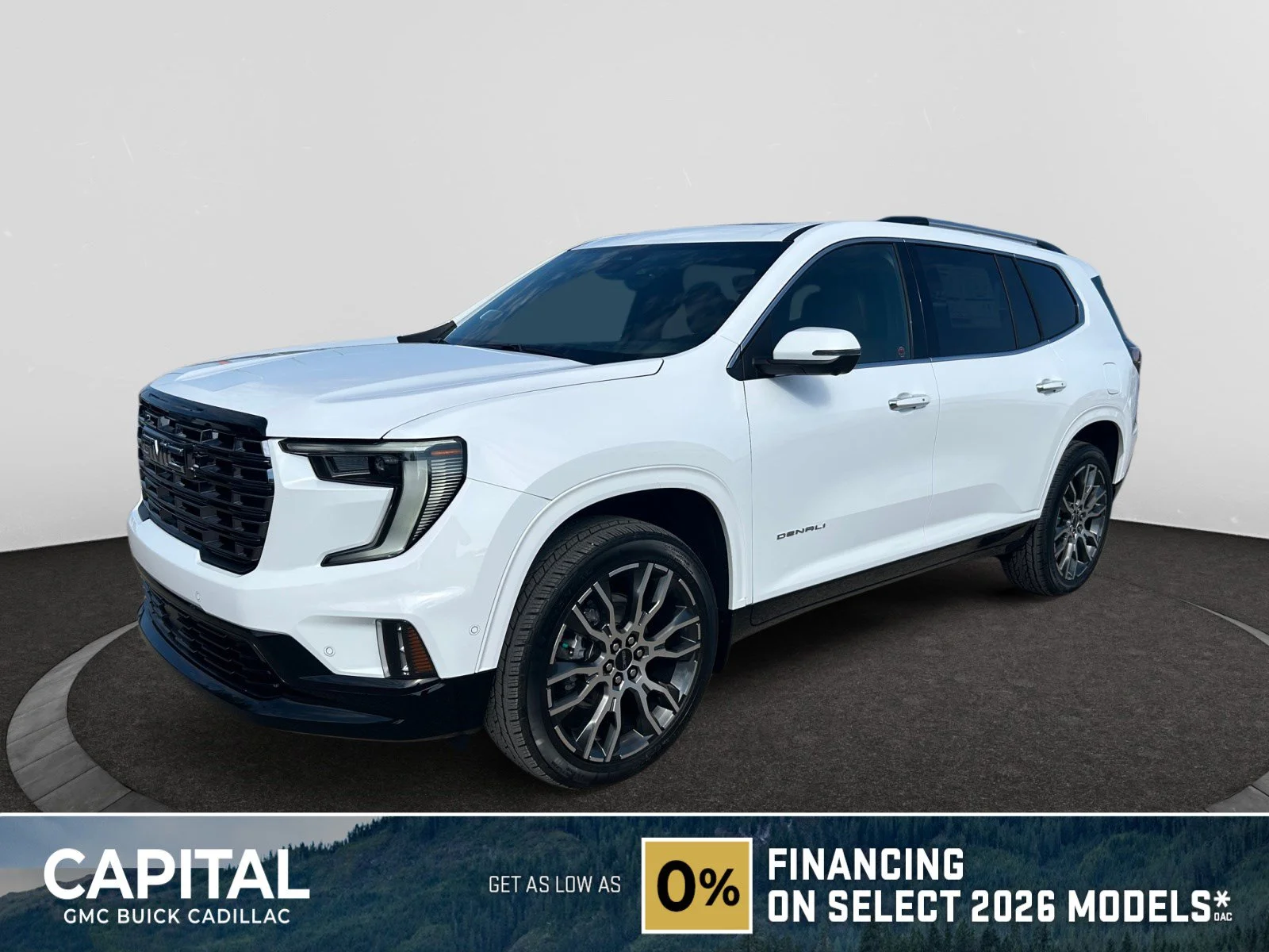 New 2026 Summit White GMC Denali Ultimate AWD image 1