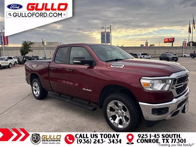 Certified Used 2022 Delmonico Red Pearlcoat Ram Big Horn/Lone Star image 2