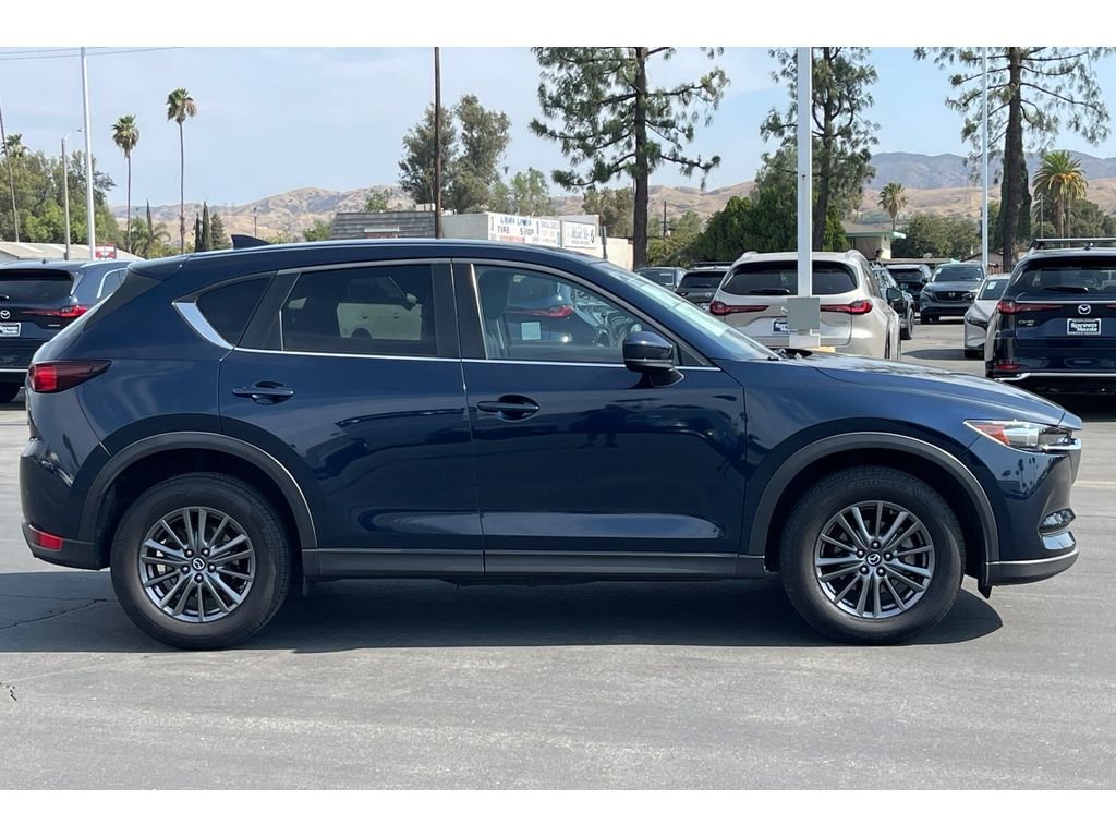Used 2019 Deep Crystal Blue Mica Mazda Touring image 8