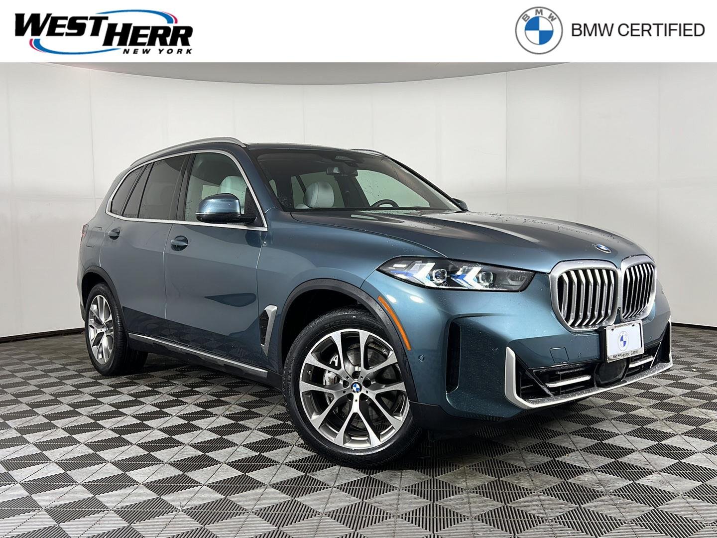 Certified Used 2025 Blue Ridge Mountain Metallic BMW xDrive40i image 1