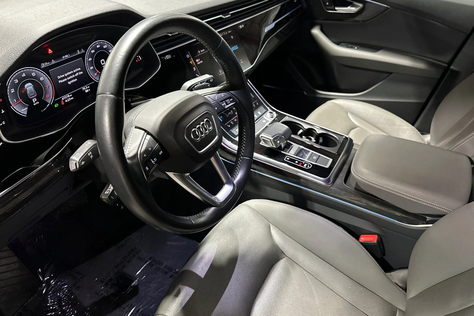 Used 2020 Florett Silver Metallic Audi Premium Plus 55 TFSI quattro image 9