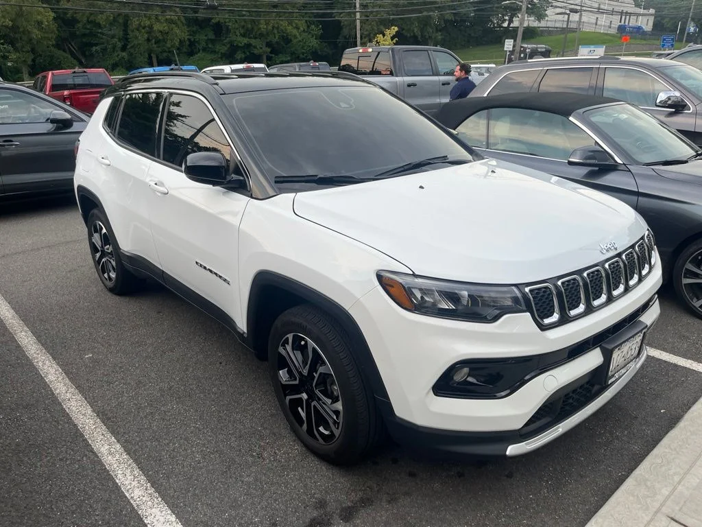 Used 2023 White Jeep Limited image 1