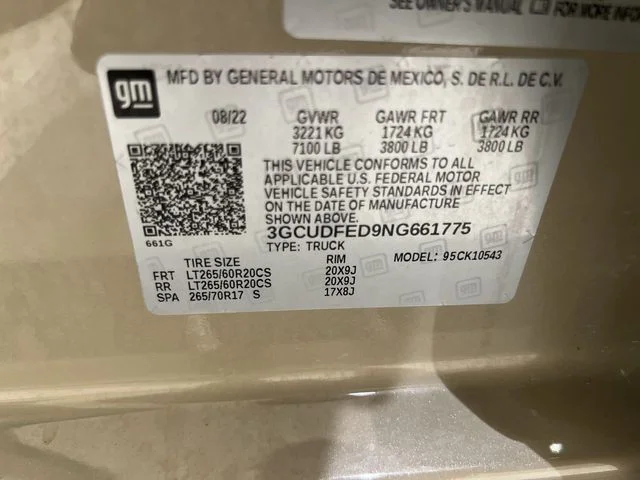 Used 2022 Beige Chevrolet LT Trail Boss image 31