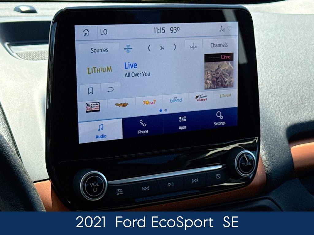 Used 2021 Blue Ford SE image 31