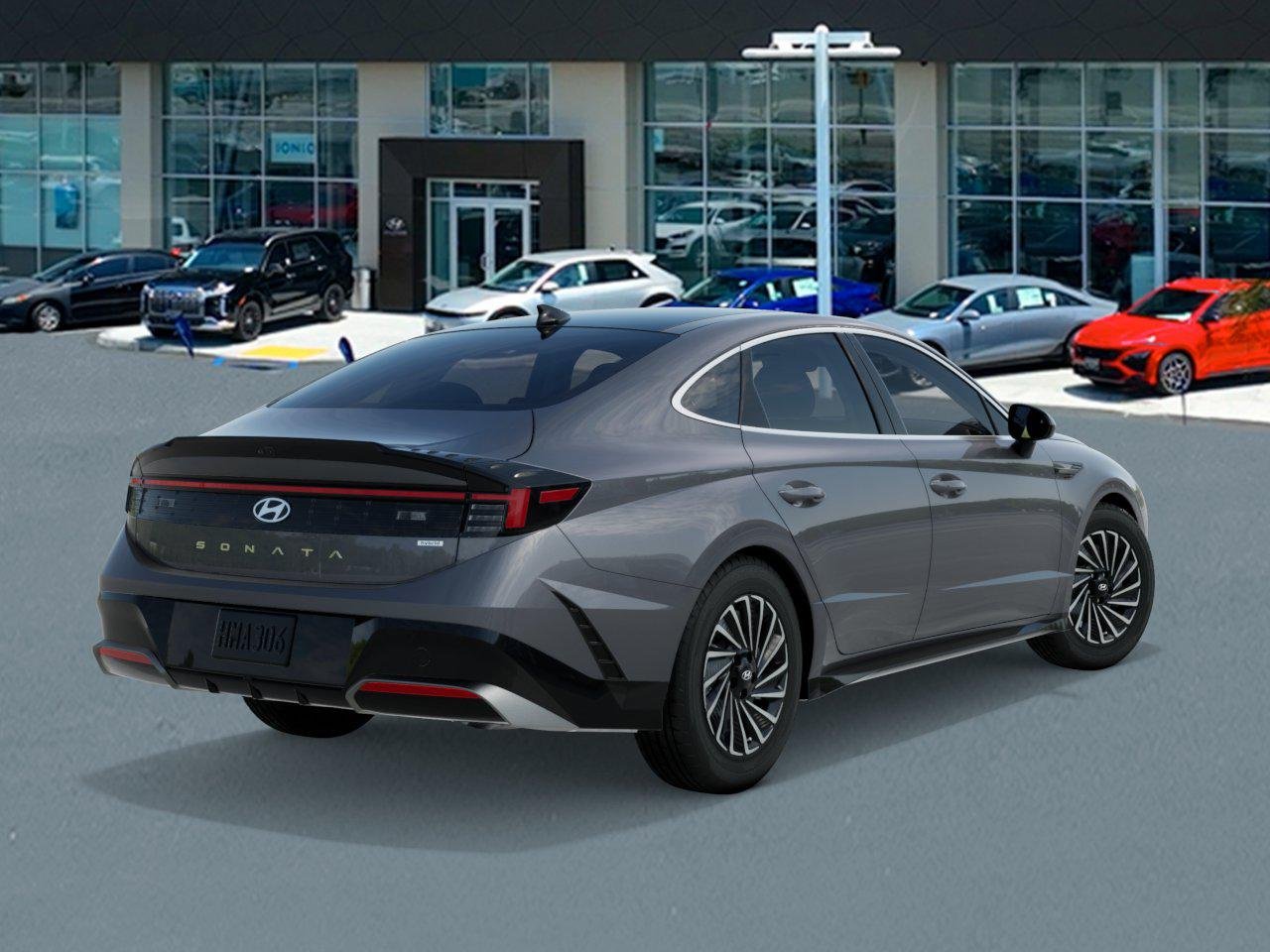 New 2026 Blue Hyundai SEL image 4