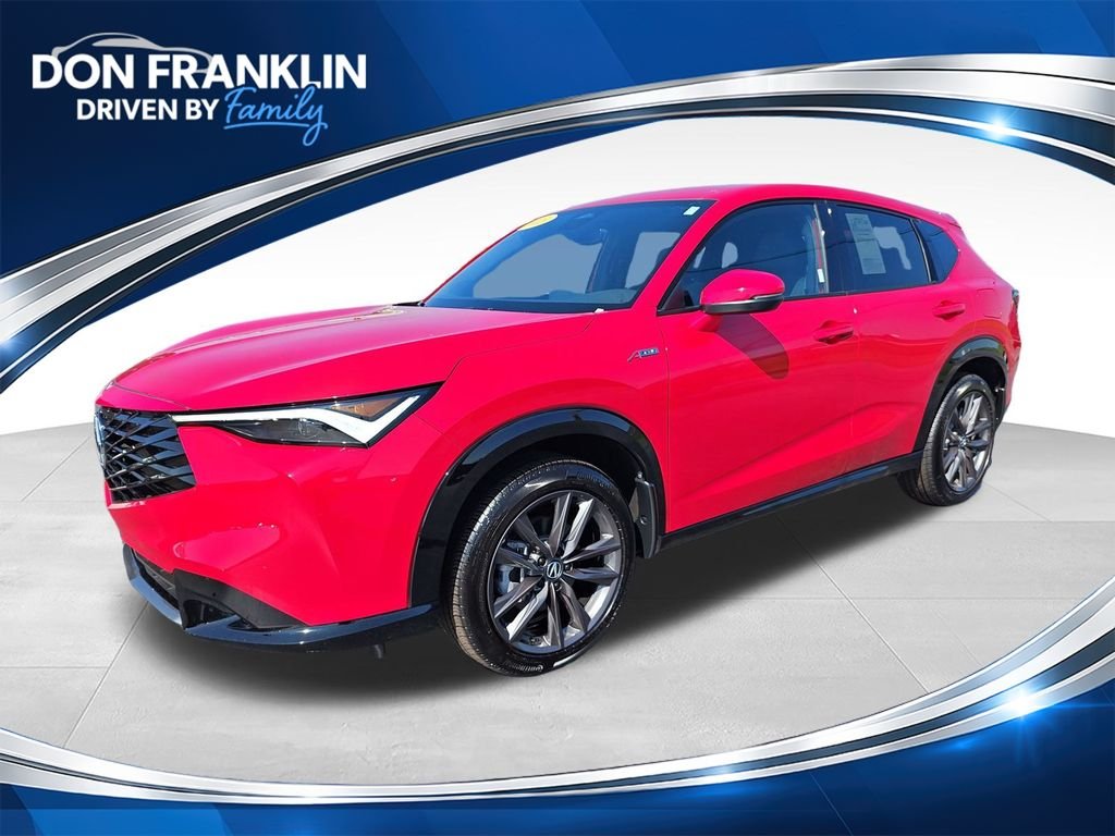 Used 2025 Red Acura A-Spec Package image 1
