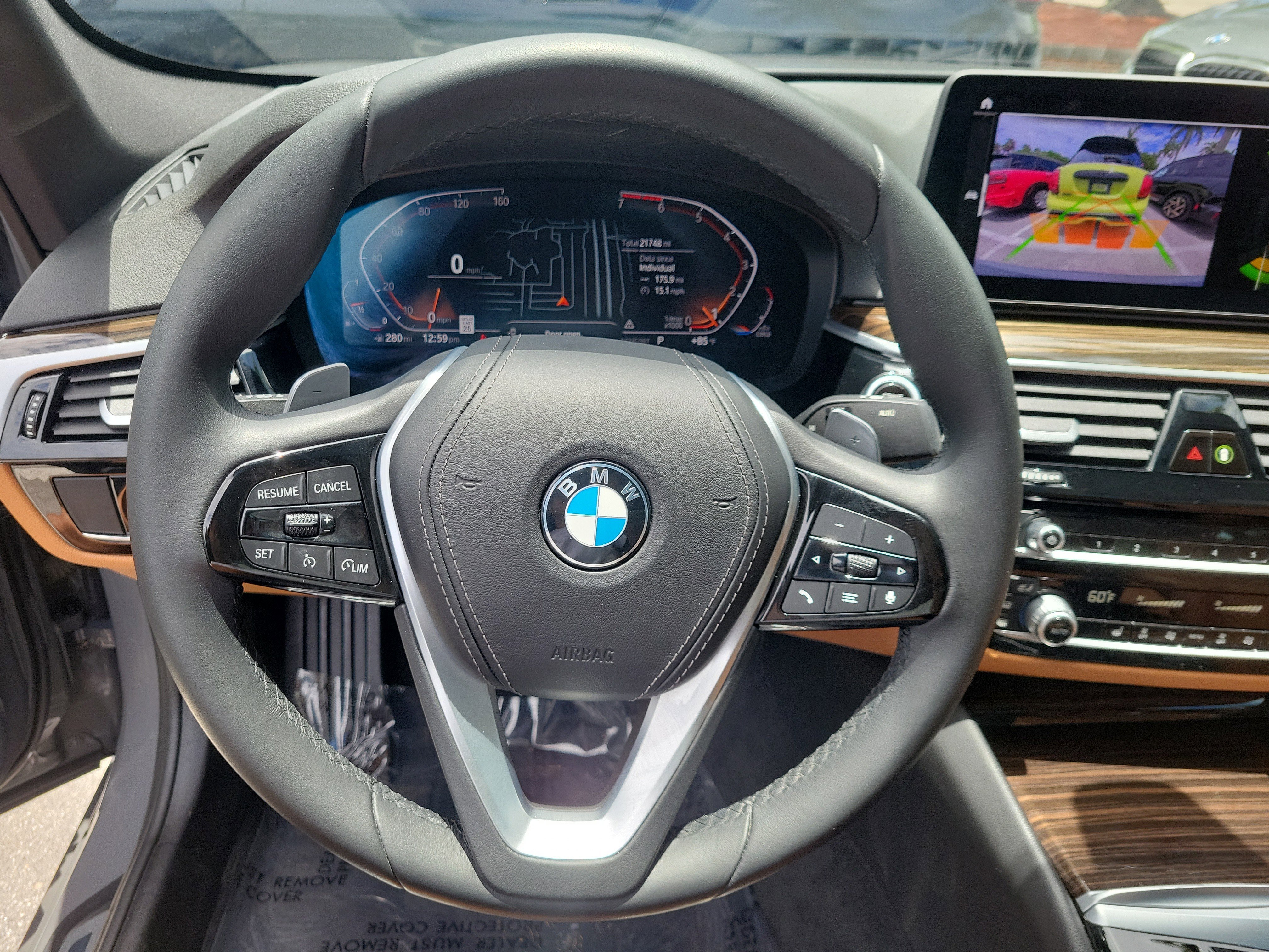 Used 2022 Bernina Grey Amber Effect Metallic BMW 530i image 20