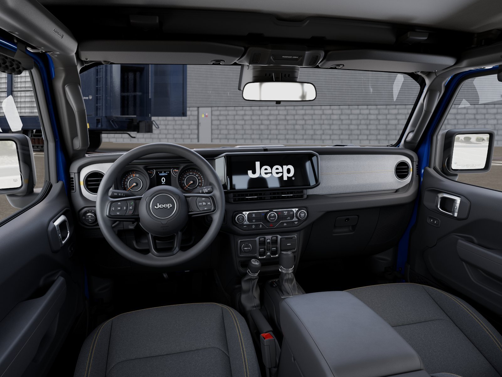 New 2026 Hydro Blue Pearl-Coat Exterior Paint Jeep Sport image 8