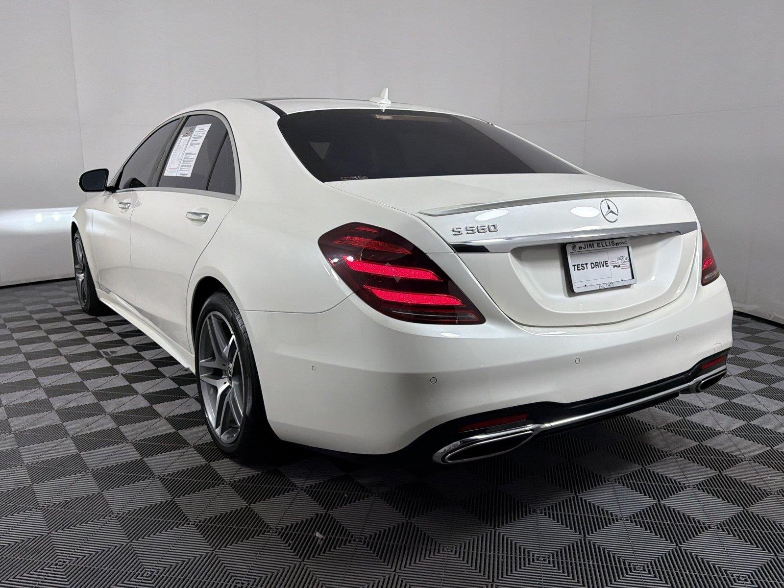 Used 2020 White Mercedes-Benz S 560 image 4