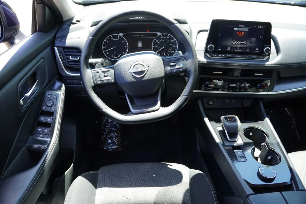Certified Used 2025 Deep Ocean Blue Pearl Nissan SV image 19