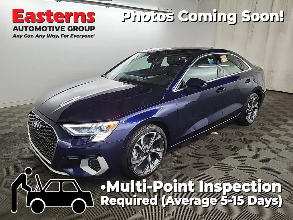 Used 2022 Blue Audi 40 Prestige image 1