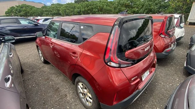 Certified Used 2023 Orange Kia LX image 2