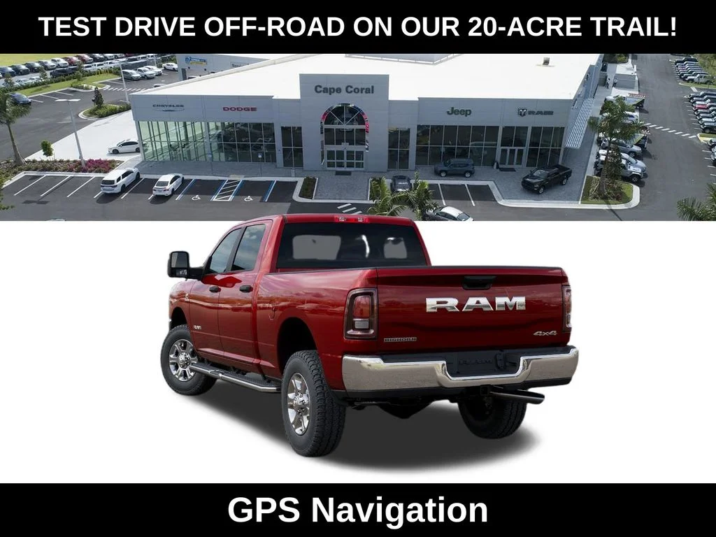 New 2026 Molten Red Pearl-Coat Exterior Paint RAM Big Horn image 3