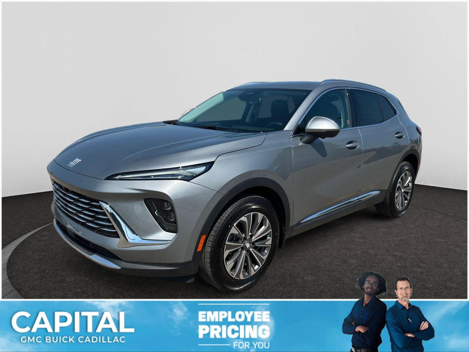 New 2026 Moonstone Grey Metallic Buick Preferred AWD image 1